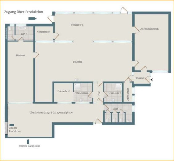 Grundriss Gewerbe 2