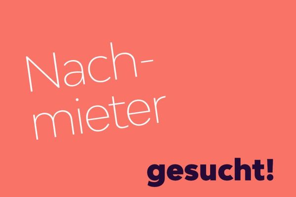 Genug Platz für die ganze Familie - Nachmieter gesucht!