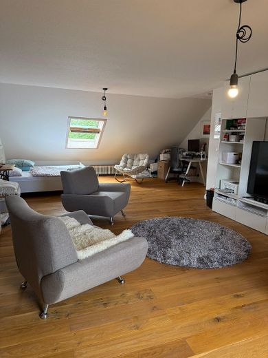 Gerenoveerde eindwoning met kelder en verbouwde zolder – Ausgebauter Dachboden