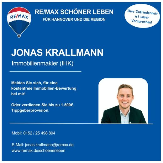 Lichtdurchflutete 3-Zimmer-Balkon-Wohnung im 2. OG mit grünem Rückzugsort – Kontaktdaten