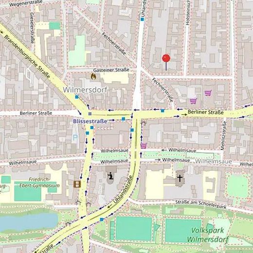 Komfortable, möblierte 2‑Zimmer‑Wohnung mit Top‑Anbindung an U7/U9 in Berlin‑Wilmersdorf – Foto 3