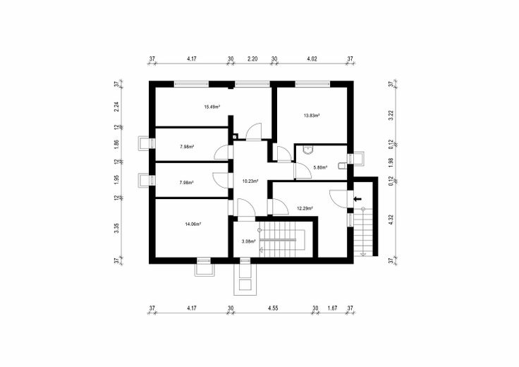 Maison bifamiliale avec jardin mature + 2 garages dans un bon emplacement, sans commission pour l’acheteur – Grundriss Keller