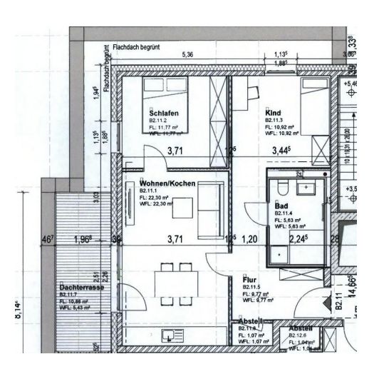 Prima occupazione: moderno appartamento all'ultimo piano con terrazza sul tetto e comfort abitativo ad alta efficienza energetica – Foto 1