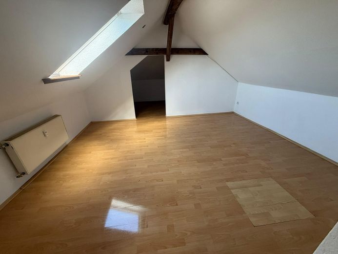 Schlafraum im Dachgeschoss