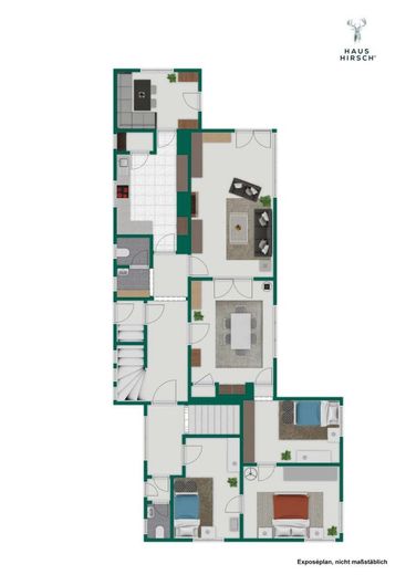 Grundriss Obergeschoss