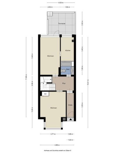 Charmantes Reihenmittelhaus mit Potenzial in Bilderstöckchen – Grundriss