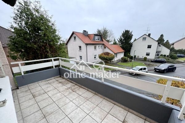 Dortmund-Brechten में बालकनी सहित आधुनिकीकृत 2-कमरों वाला भूतल का अपार्टमेंट (59m²)
