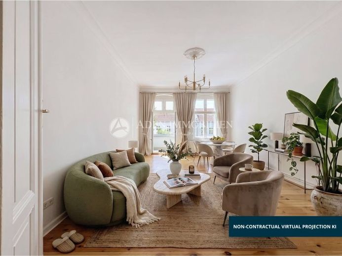 Lichtdurchflutete 2-Zimmer-Wohnung mit Balkon und modernem Bad – Foto 1