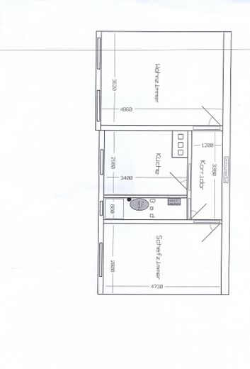 Kleine Zweiraumwohnung in Eberswalde – फोटो 7