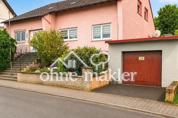 Provisionsfrei! Großzügiges Ein-/Zweifamilienhaus mit Garage & Garten in Klein-Umstadt