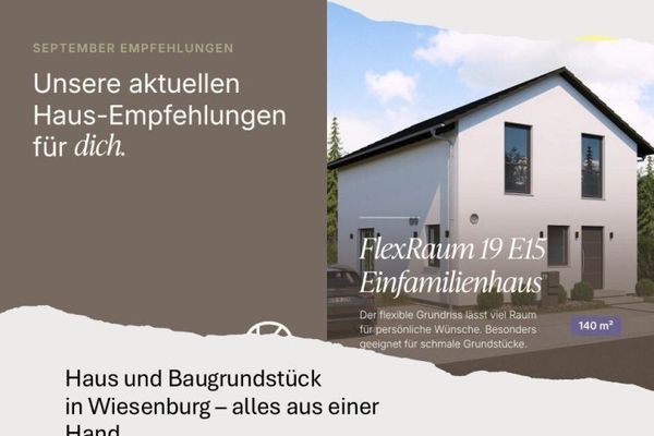 Il tuo sogno di una casa di proprietà - Terreno e casa OKAL nell’idilliaca Wiesenburg