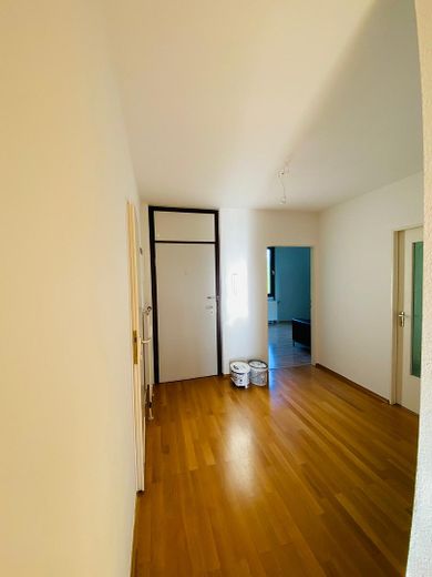 Helle 3-Zimmer-Wohnung mit Einbauküche & Aufzug & West-Loggia in München – Flur