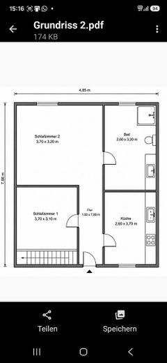 Freistehendes Einfamilienhaus 4 Zimmern 2x Garage + 694qm Bodend – Foto 25
