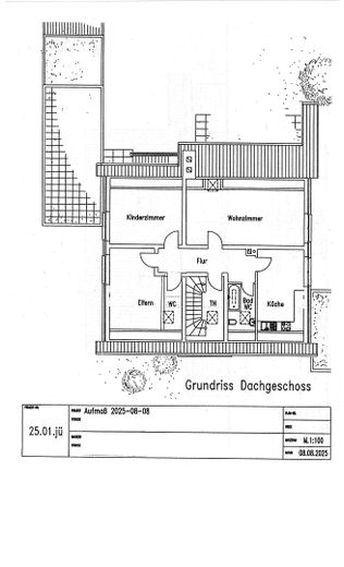 Grundriss Dachgeschoss