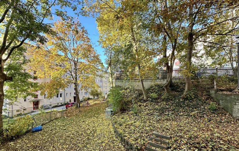 Garten im Herbst