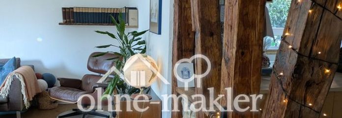Provisionsfrei: 3,5 Zimmer sanierter Altbau + separates Studio/Homeoffice nahe Marktplatz