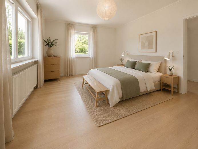 Potansiyelli ev: Tadilat planı ve yaşam vizyonu hazır #Komisyonsuz# – Schlafzimmer (KI)