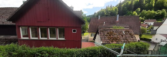 Außenansicht vom Garten aus