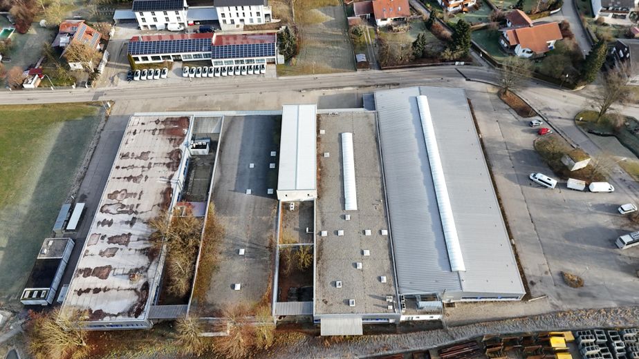 Gewerbehalle 5 Euro pro Quadratmeter,  Teilbar ab 500 Quadratmeter möglich – Rückseite