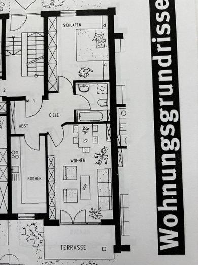 Expose Grundrissausschnitt
