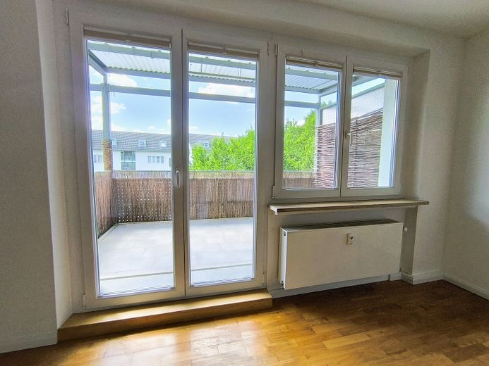 Blick auf den Westbalkon