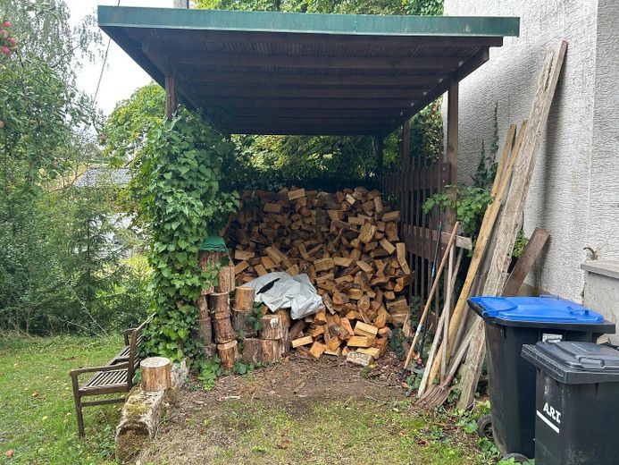 Casa unifamiliare ben tenuta con grande potenziale e terreno edificabile aggiuntivo a 54570 Neroth – Carport