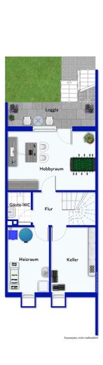 Şık ambiyansa sahip modern yaşam – Grundriss Gartenebene