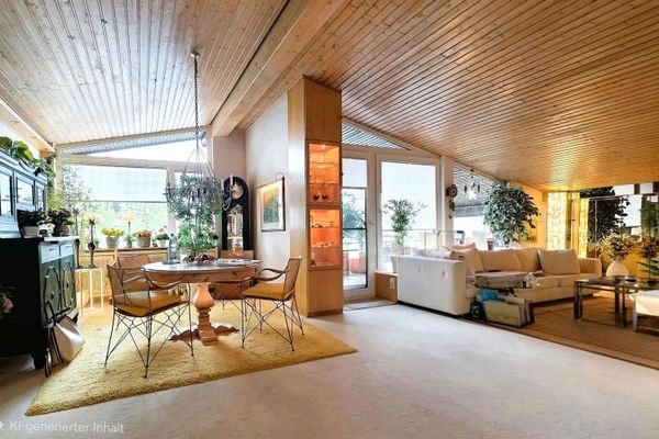 Zentrum vor der Tür - Natur vor dem Fenster! Penthouse in kleiner Einheit