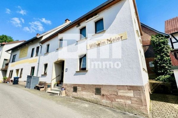 Modern ısıtma + kachelofenli geniş müstakil ev, Arenshausen'de