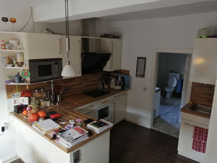 Küche Herd Vormieterbild