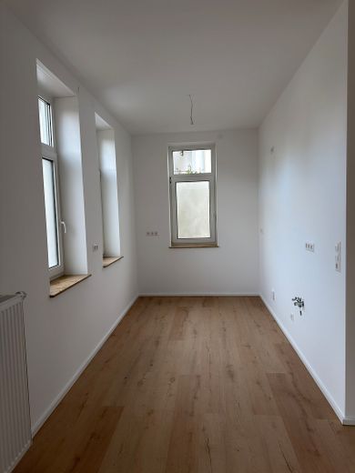 Wysokiej jakości zmodernizowane, bez barier – mieszkanie 2-pokojowe z dużym tarasem – Küche Wohnung 6