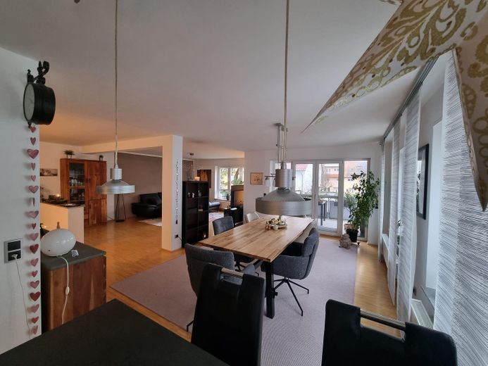 Blick aus der Küche