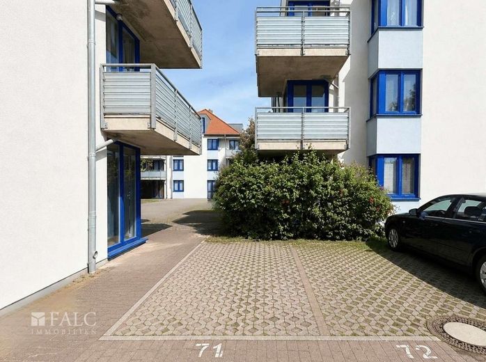Provisionsfrei! 2-Zi-Wohnung mit Garten und Stellplatz in ruhiger Lage von Magdeburg Hopfengarten – Stellplatz