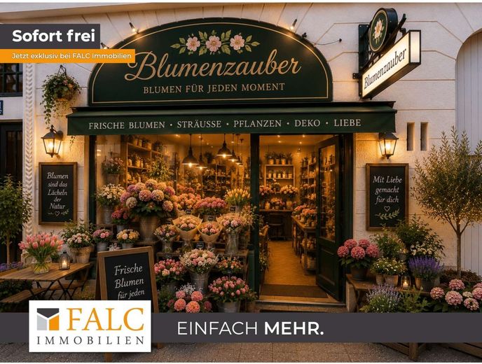 Attraktive Gewerbefläche mit Laufkundschaft - ideal für Blumenladen oder Feinkostgeschäft – Titelbild