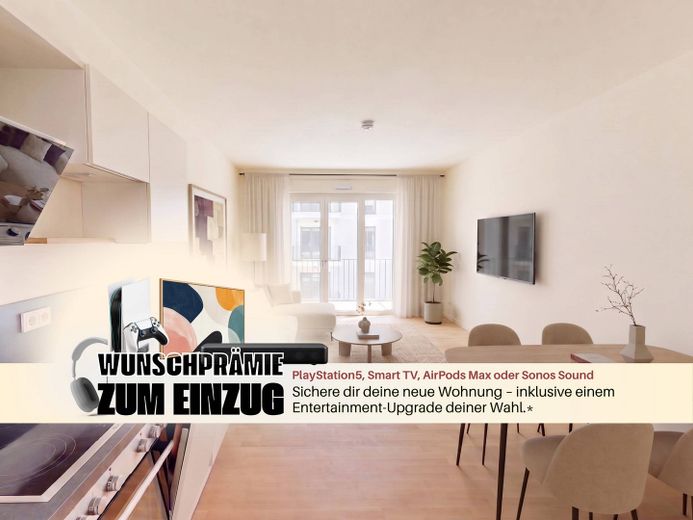 YON BERLIN - Moderne 2-Zimmer-Neubauwohnung mit EBK und sonnigem BALKON in Berlin-Friedenau – Foto 1
