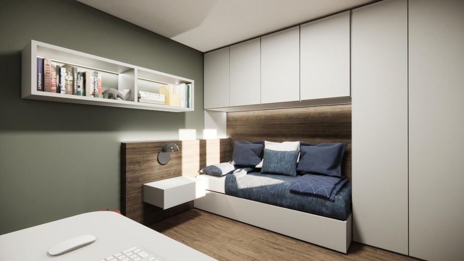 Wohnung 3 - Kinderzimmer/Büro