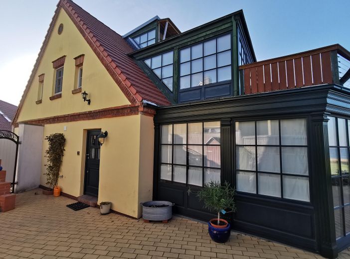 Ansicht Haus Eingang vom Hof