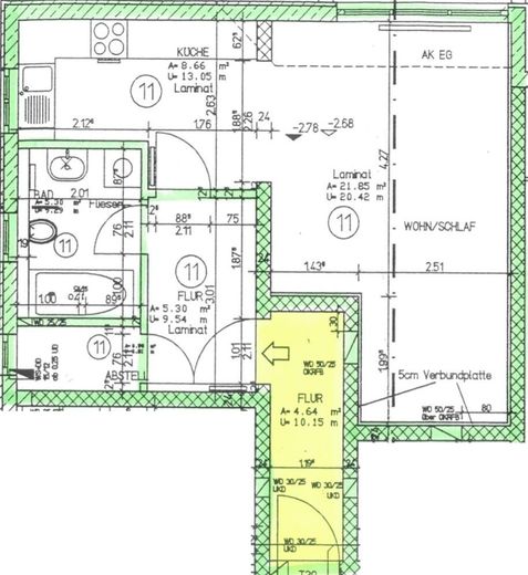 Apartamento de 1 habitación en Moselweiß con cocina y plaza de aparcamiento – Foto 12