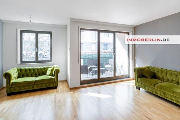IMMOBERLIN.DE - Appartamento confortevole con tranquilla loggia esposta a sud-ovest vicino a WISTA & aeroporto BER