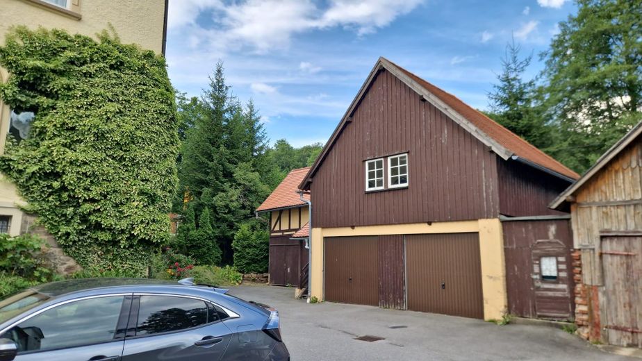 Lagerhalle Vereinsraum Scheune 100 qm in Rechenberg-Bienenmühle zu vermieten – Gesamtansicht