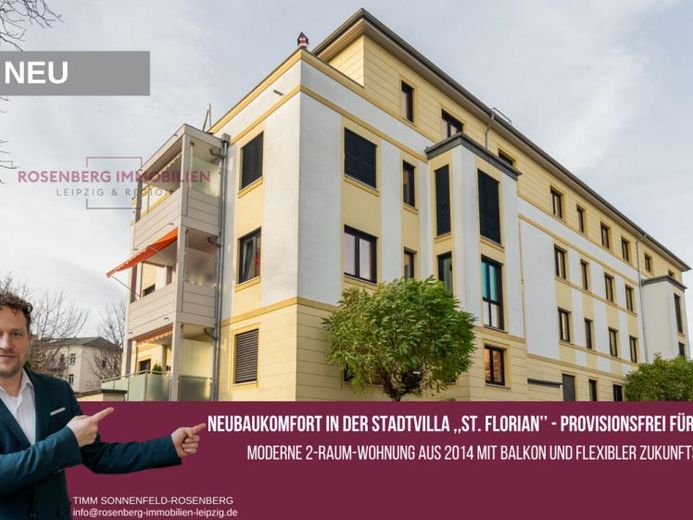 City villa ,,St. Florian: 
Commission-free 2-room apartment with 
balcony & potential – Foto 1