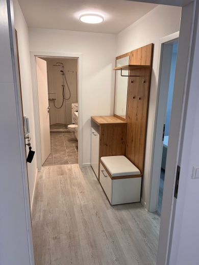 Sanierte und möblierte Wohnung mit Balkon im Herzen von Stuttgart-Vaihingen – Flur1