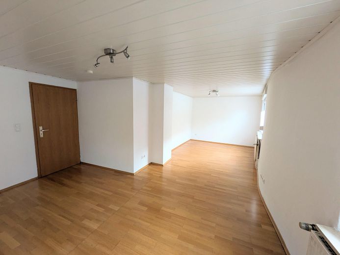 Eingangsbereich und Wohnzimmer