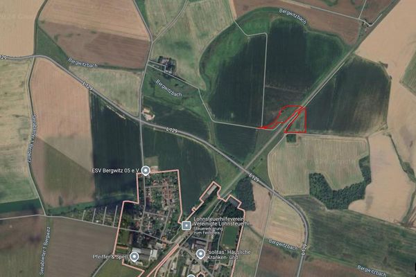 Terrain agricole à vendre à Bergwitz – sans commission