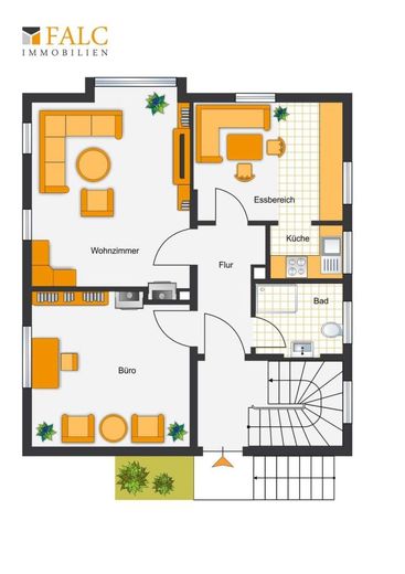 Viel Platz, tolle Lage, großes Potenzial:  Ihr neues Zuhause – Grundriss EG