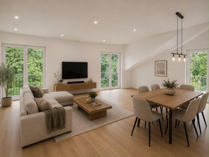 Exclusive apartment on a floor – Wohnbereich