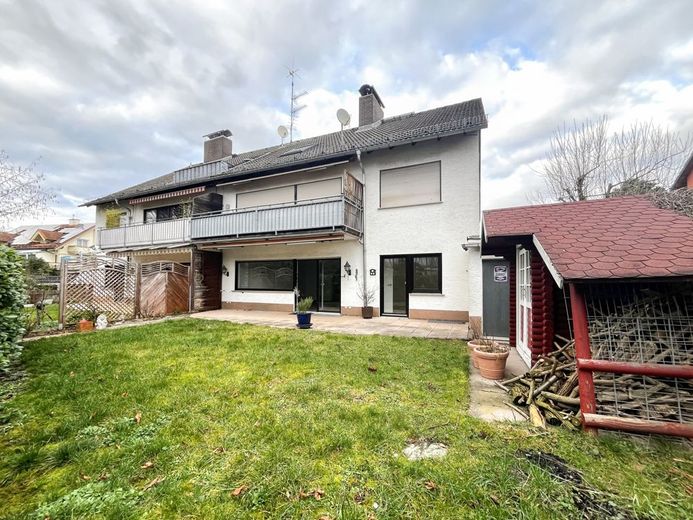 Haus Rückansicht