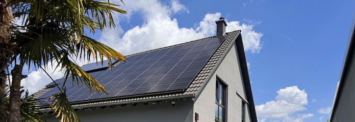 Hausansicht vom Garten