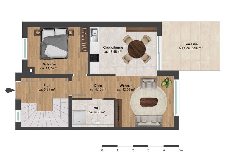 **Mehrgenerationenhaus oder Kapitalanlage - vielseitige Immobilie mit Potenzial** – Erdgeschoss