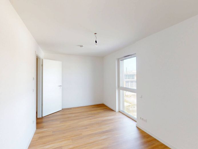 Appartement neuf moderne de 3 pièces avec cuisine équipée et BALCON ensoleillé – Ansicht II: Schlafzimmer I